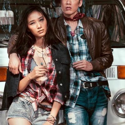 Huyen Trang trong bo anh the wild thing