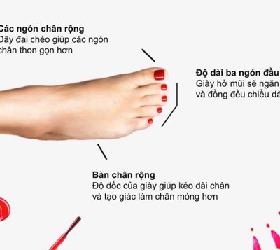 Cách chọn giày đẹp và phù hợp với dáng bàn chân