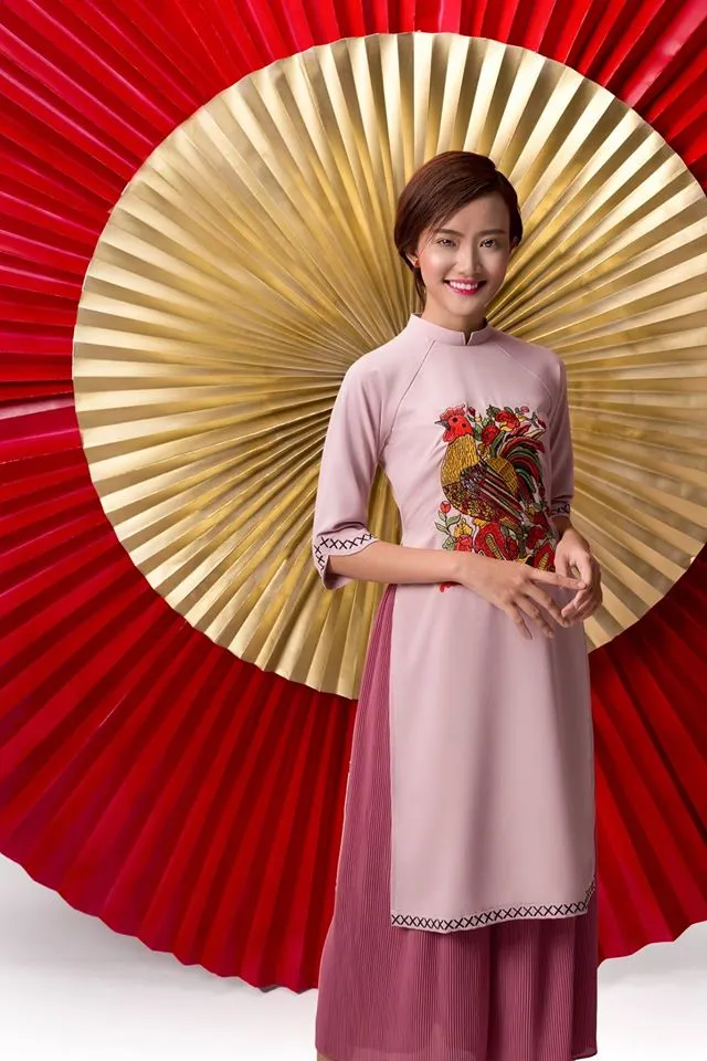 Muôn màu kiểu áo dài cách tân của các thương hiệu thời trang Việt