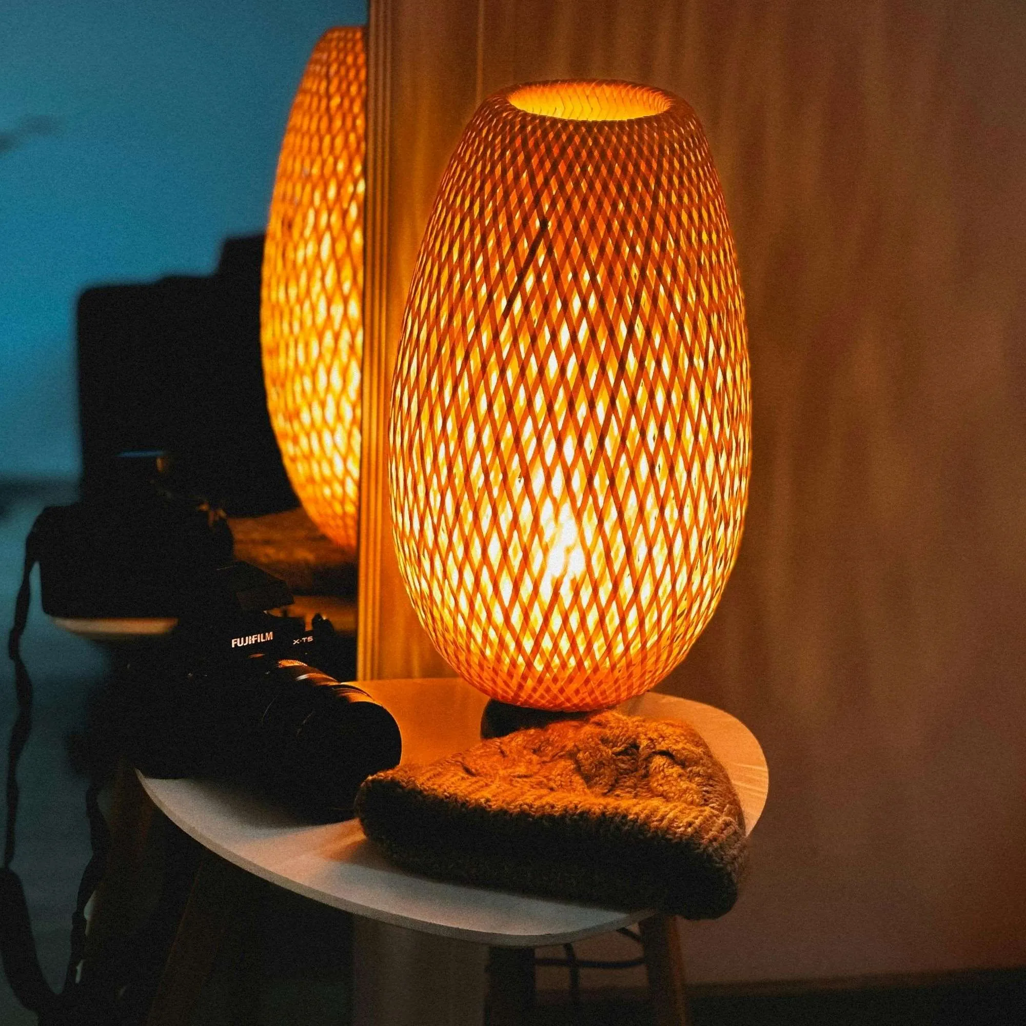 Đèn ngủ ánh sáng cam