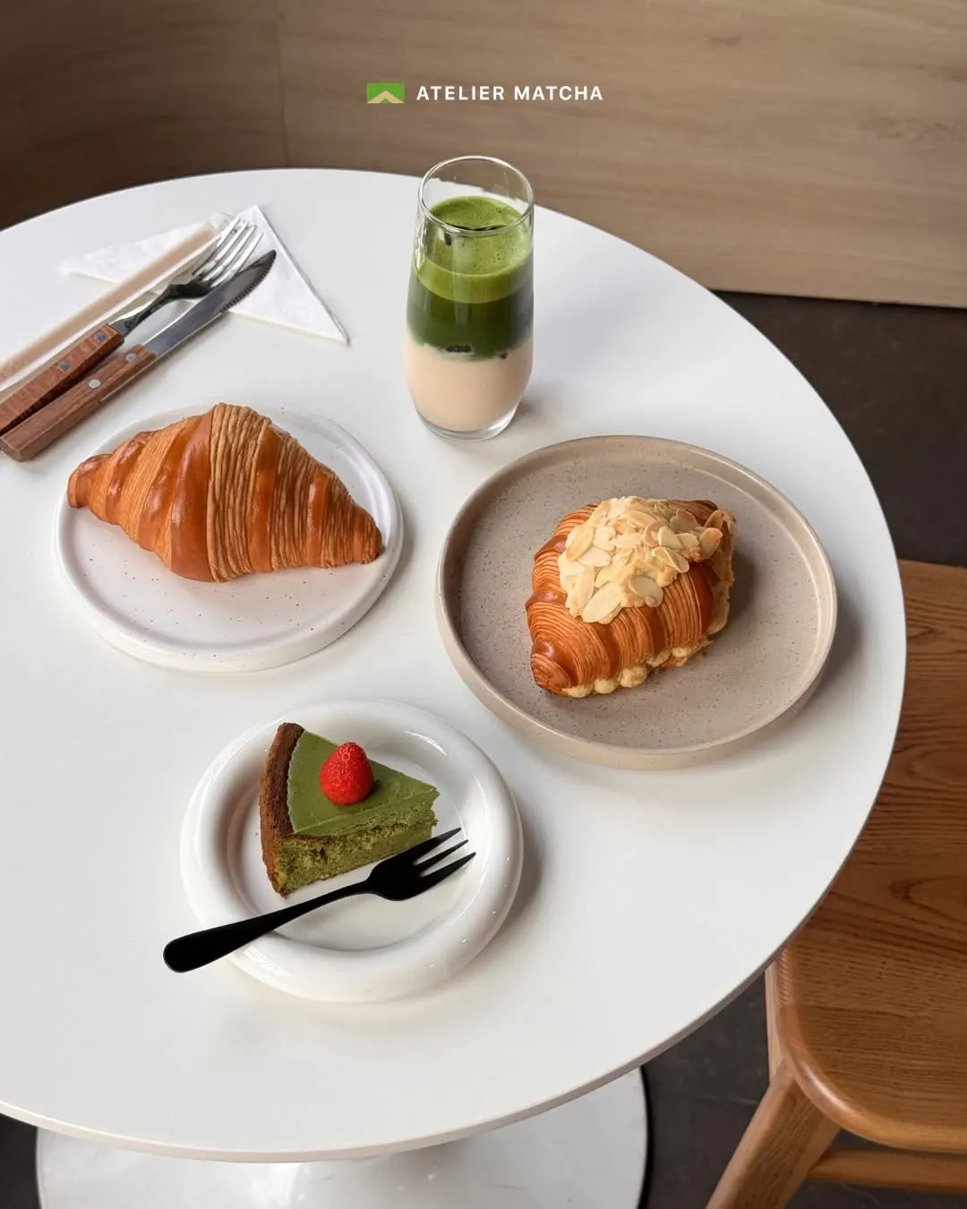 Quán matcha nổi tiếng ở Sài Gòn: Atelier Matcha.