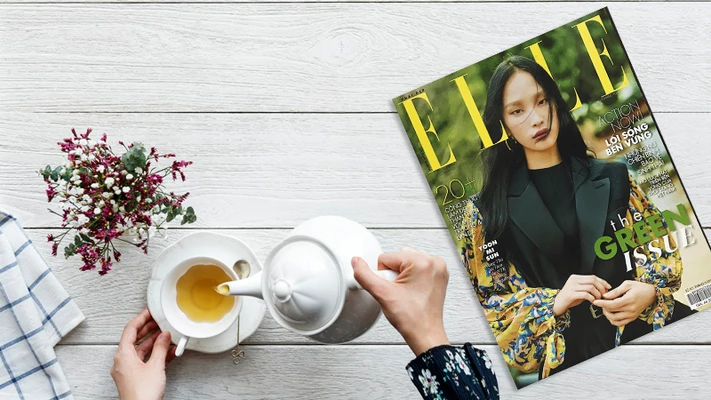 phương pháp làm đẹp xanh btv elle việt nam