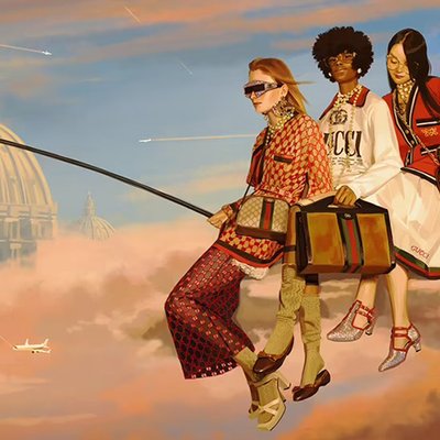 Campaign Gucci Xuân Hè 2018