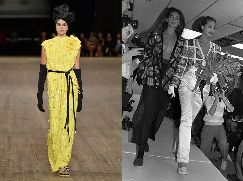 Siêu mẫu Cindy Crawford và hậu duệ Kaia Gerber: “Tre già măng mọc”