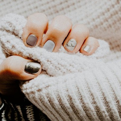 kiểu nail đẹp - pastel