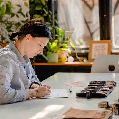 cô gái tìm lại đam mê trong công việc
