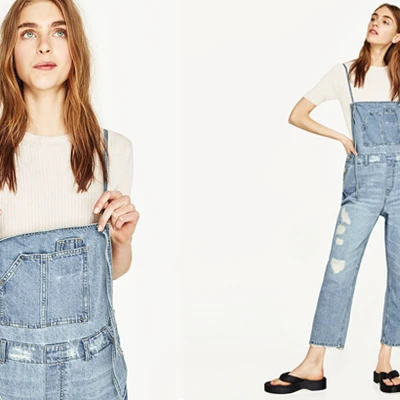 Chào Hè với phong cách thời trang quần yếm jean