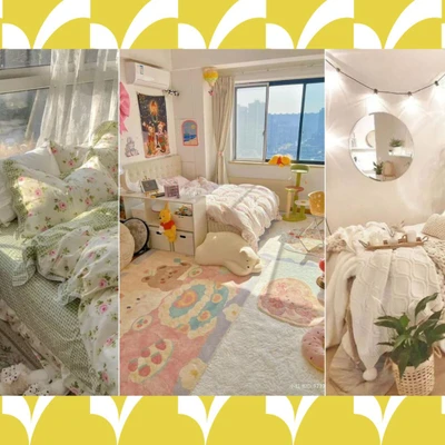 vật dụng trang trí phòng ngủ cho nàng mộng mơ