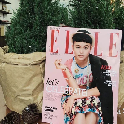 instagram@mau.thuy.50 - Cover ELLE Vietnam