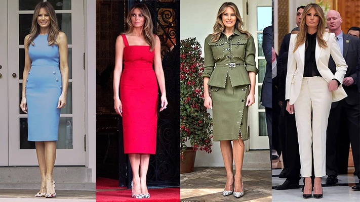 200 ngày thời trang của đệ nhất phu nhân Melania Trump - ELLE VN
