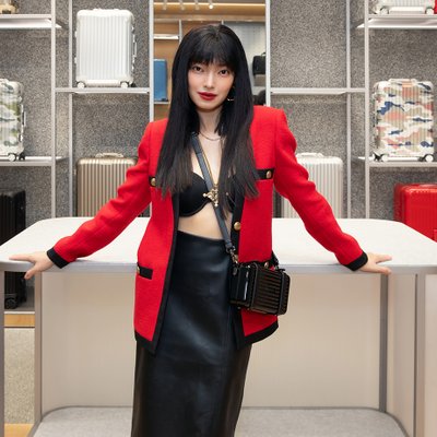 Châu Bùi tại sự kiện khai trương concept store của RIMOWA