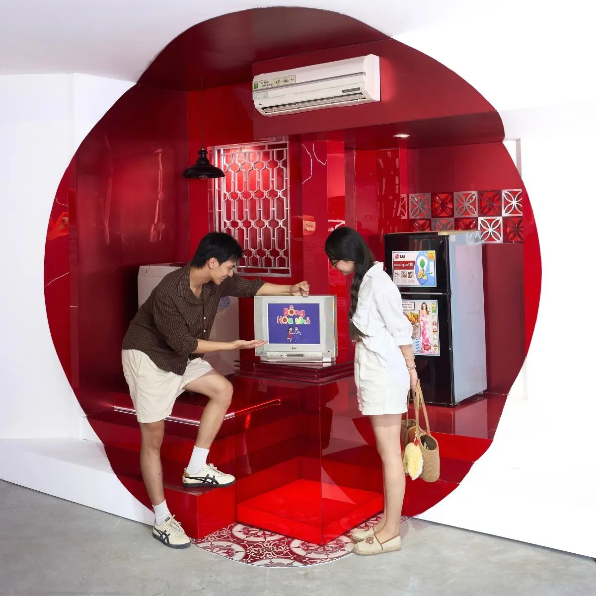 Các thiết bị từ LG đã trở thành một phần ký ức quý giá trong gia đình - Triển lãm The Art-ffection by LG